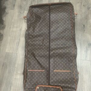 Luxury Brown Designer Garment Bag